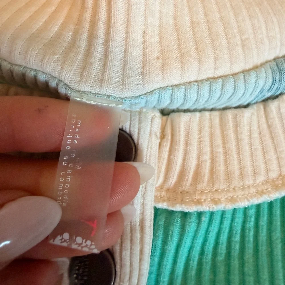 FREE PEOPLE Long Sleeve Ski Top -M - Picture 8 of 11
